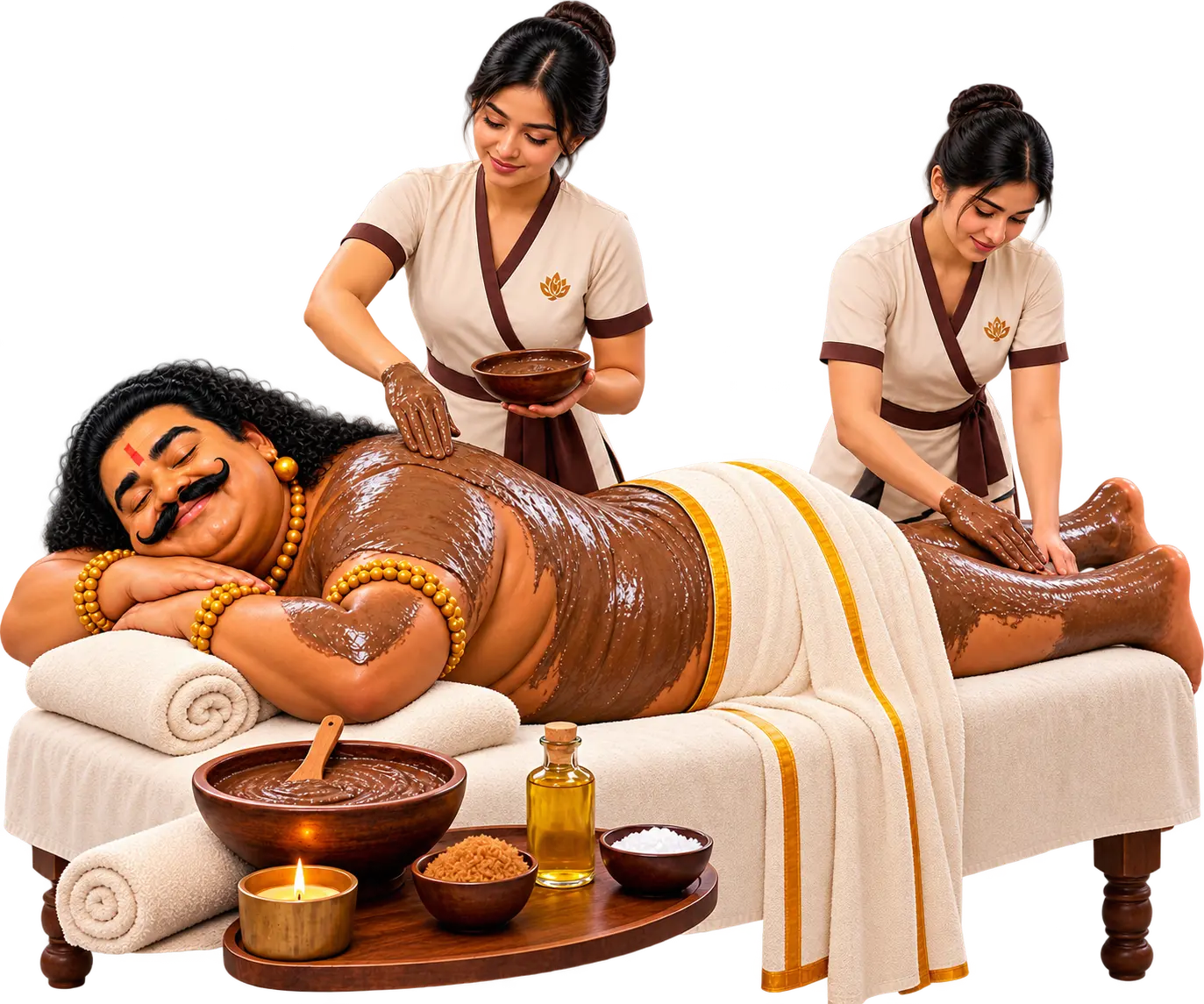 Abhyanga massage at Hornbill Spa