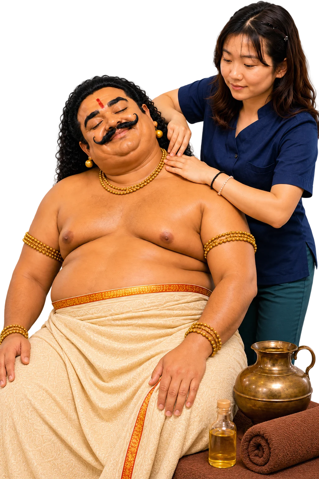 Deep Tissue massage at Hornbill Spa
